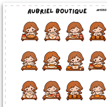 Load image into Gallery viewer, BECKY AUTUMN VIBES, planner stickers — AB1060
