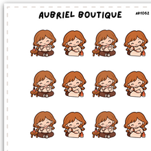 Carica l'immagine nel visualizzatore di Gallery, BECKY AUTUMN NAILS, planner stickers — AB1062
