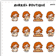 Carica l'immagine nel visualizzatore di Gallery, BECKY BAKING TIME, planner stickers — AB1075
