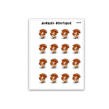 Load image into Gallery viewer, BECKY RAINY DAYS, planner stickers — AB1091
