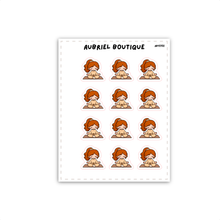 Load image into Gallery viewer, BECKY YOGA TIME, planner stickers — AB1092
