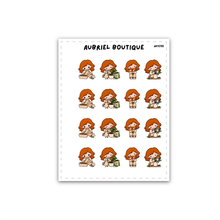 Load image into Gallery viewer, BECKY GARDENING TIME, planner stickers — AB1098
