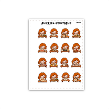Load image into Gallery viewer, BECKY COOKING TIME, planner stickers — AB1104
