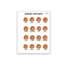 Load image into Gallery viewer, BECKY LOVES FOOD, planner stickers — AB1105

