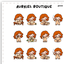Load image into Gallery viewer, BECKY AUTUMN HOBBIES, planner stickers — AB1111
