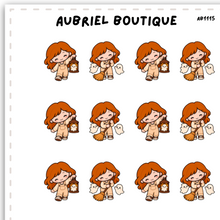 Carica l'immagine nel visualizzatore di Gallery, BECKY HALLOWEEN VIBES, planner stickers — AB1115
