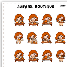 Carica l'immagine nel visualizzatore di Gallery, BECKY HALLOWEEN VIBES, planner stickers — AB1117
