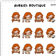 Carica l'immagine nel visualizzatore di Gallery, BECKY HALLOWEEN VIBES, planner stickers — AB1119
