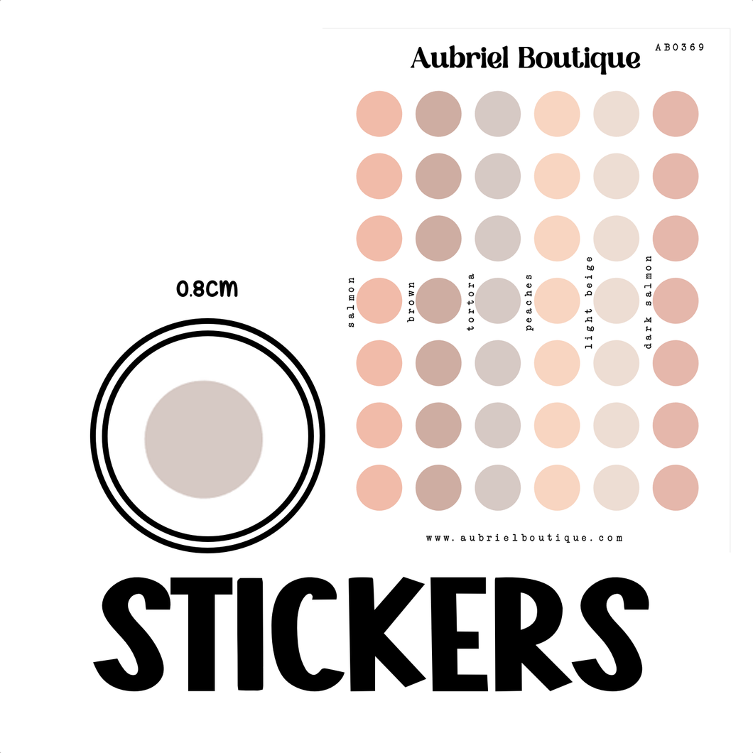 DOTS, planner stickers — AB0369