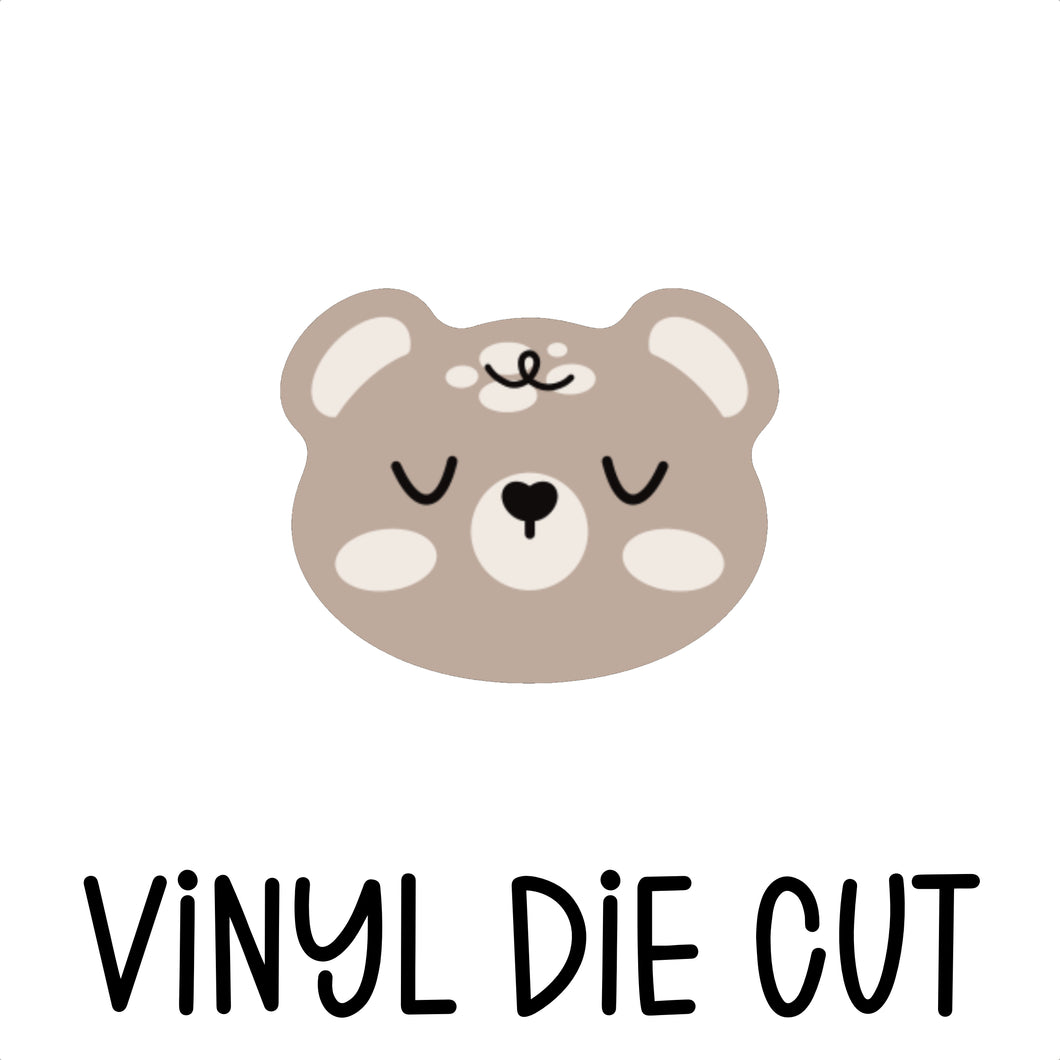 BABY BEAR, vinyl die cut