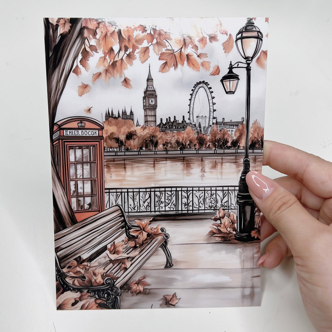 JOURNAL CARD - LONDON