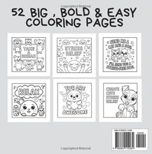 Carica l&#39;immagine nel visualizzatore di Gallery, STRESS RELIEF: Coloring Book for Adults and Kids (Bold &amp; Easy)
