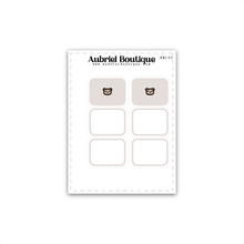 Carica l'immagine nel visualizzatore di Gallery, FOLDING STICKER, planner stickers — HM100
