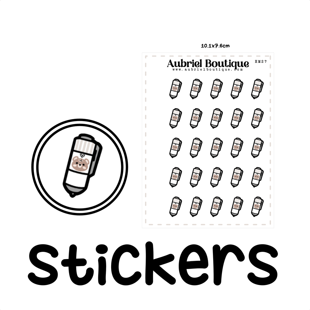 PEN, planner stickers — HM27