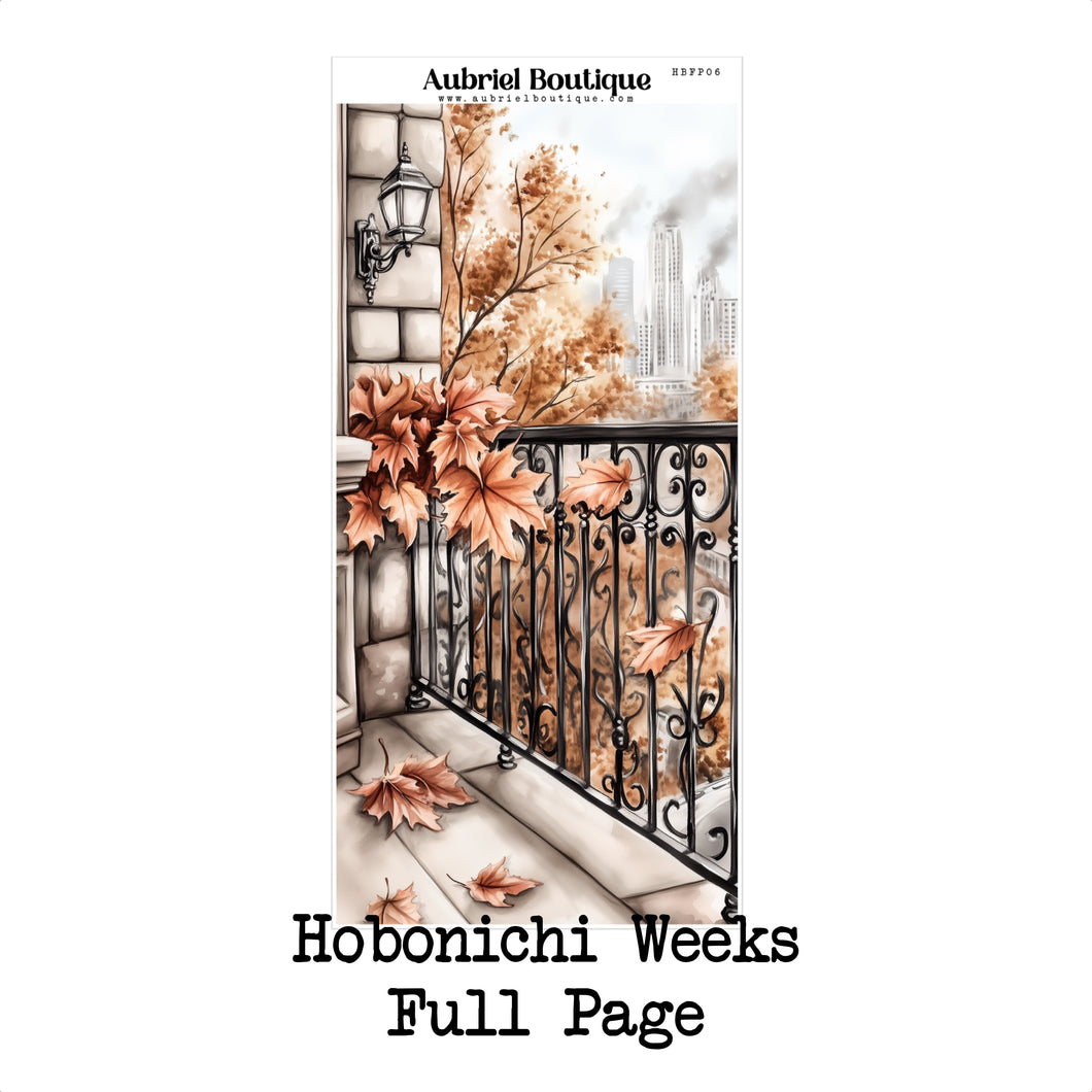 FALL IN LOVE - hobonichi weeks full page - HWFP06