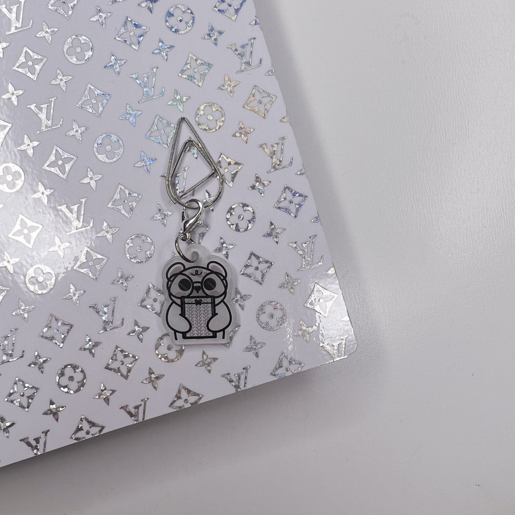 MINI CHARM+PAPERCLIP BABY BEAR 2.0