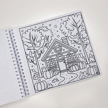 Carica l&#39;immagine nel visualizzatore di Gallery, COZY AUTUMN COLORING BOOK - 100 pages
