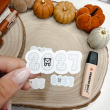 Carica l'immagine nel visualizzatore di Gallery, 2027 VINYL WATERPROOF STICKERS V.2

