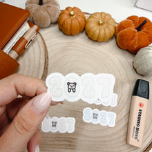 Carica l'immagine nel visualizzatore di Gallery, 2027 VINYL WATERPROOF STICKERS V.2
