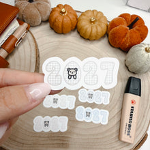 Carica l'immagine nel visualizzatore di Gallery, 2027 VINYL WATERPROOF STICKERS V.2
