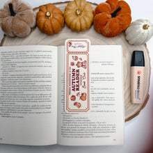 Load image into Gallery viewer, BOOKMARK - autumn reader
