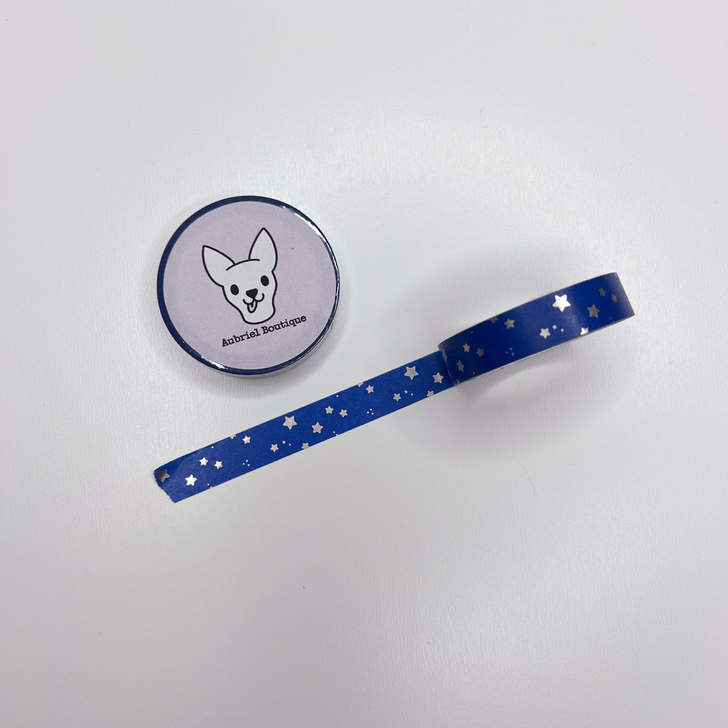 BLUE STARS - 10MM - WASHI TAPE