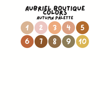 Carica l'immagine nel visualizzatore di Gallery, 2027 DATE HEADERS, autumn palette — other colors to select
