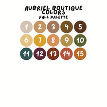 Carica l'immagine nel visualizzatore di Gallery, 2027 DATE HEADERS, fall palette — other colors to select
