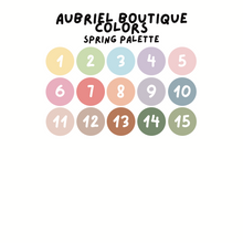 Carica l'immagine nel visualizzatore di Gallery, 2027 DATE HEADERS, spring palette — other colors to select

