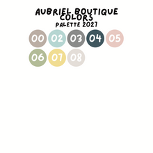 Load image into Gallery viewer, WEEKLY STRIPS, 2027 palette, other colors to select
