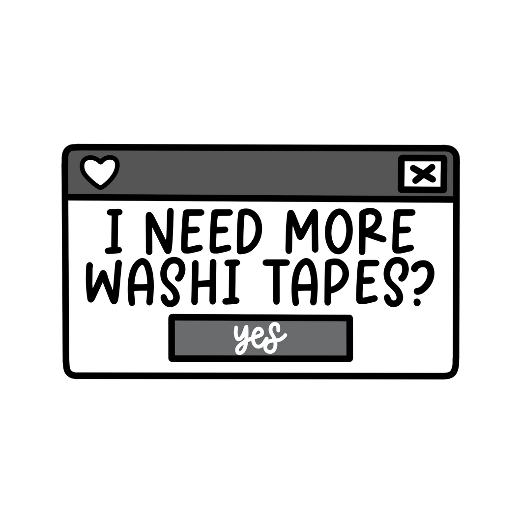 LAST CHANCE - x12 random washi tapes