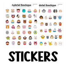 Load image into Gallery viewer, CARTOON, planner stickers — AB0232
