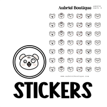 Load image into Gallery viewer, BABY BEAR - EMOTI 4, planner stickers — AB0378
