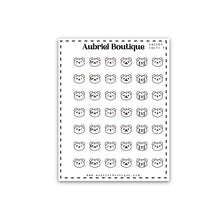 Carica l'immagine nel visualizzatore di Gallery, BABY BEAR - EMOTI 6, planner stickers — AB0380
