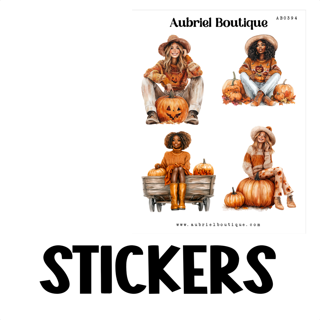 FALL DECO, planner stickers — AB0394