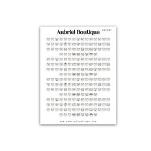 Load image into Gallery viewer, YEARLY EMOTI TRACKER, planner stickers — AB0397
