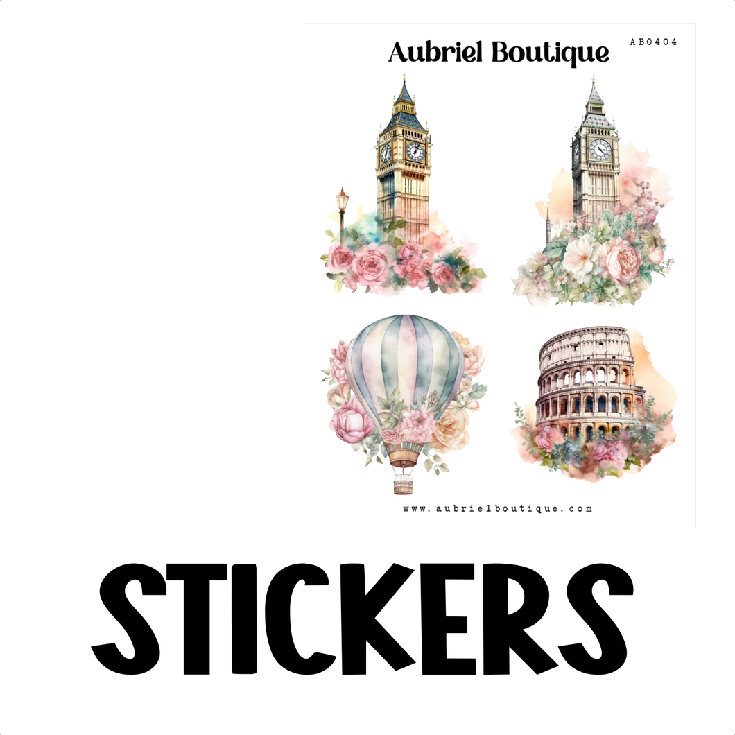 DECO, planner stickers — AB0404