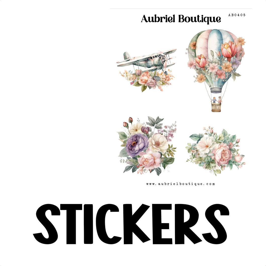 DECO, planner stickers — AB0405