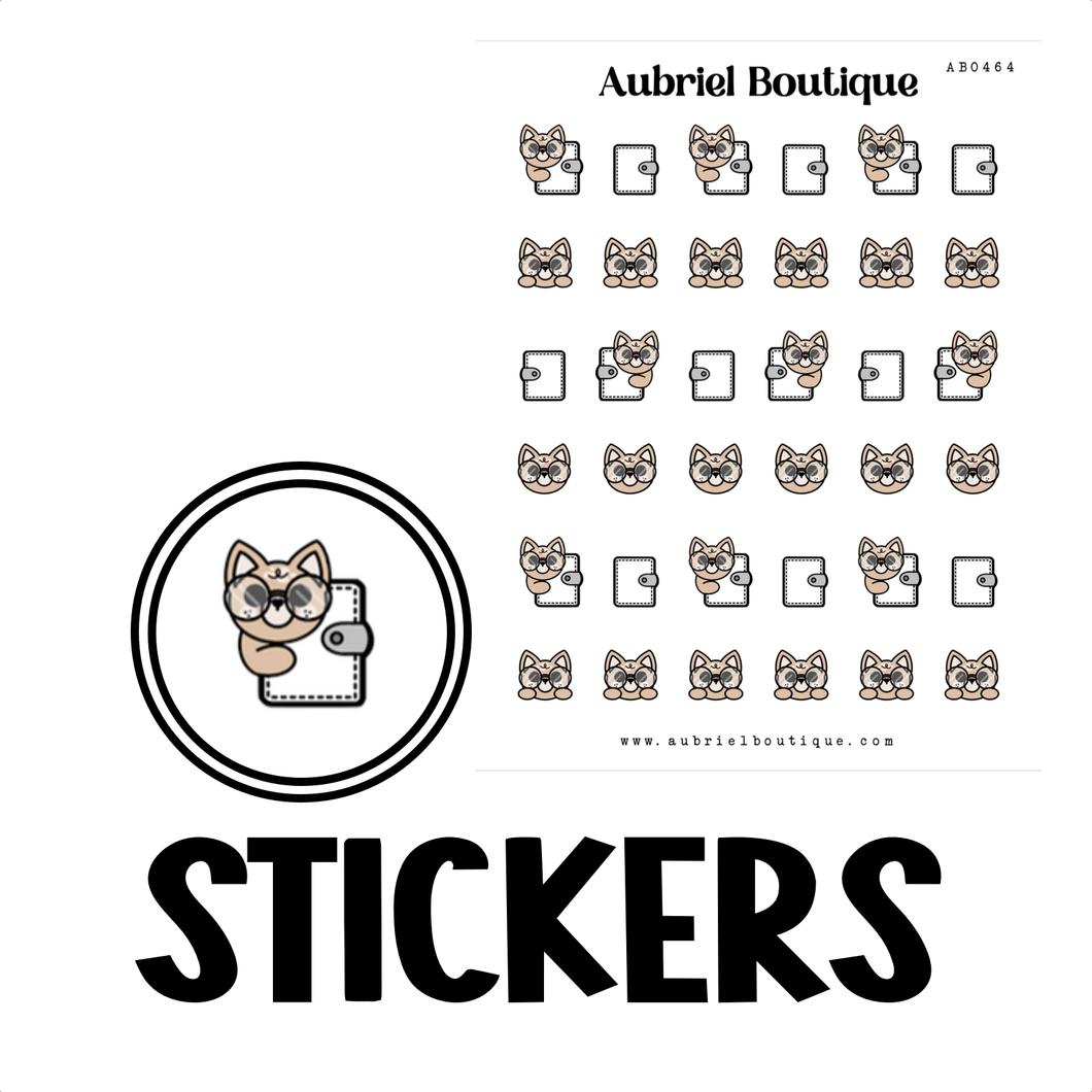 ARIEL, planner stickers — AB0464