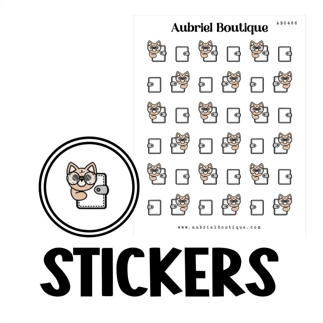 ARIEL, planner stickers — AB0466