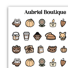 Load image into Gallery viewer, FALL, planner stickers — AB0473
