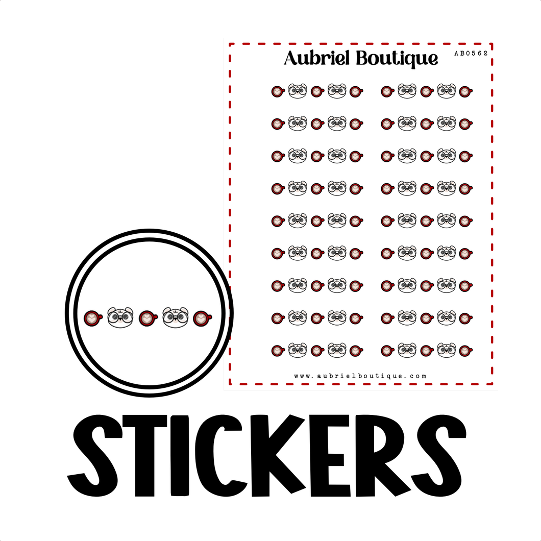 BANNER, planner stickers — AB0562