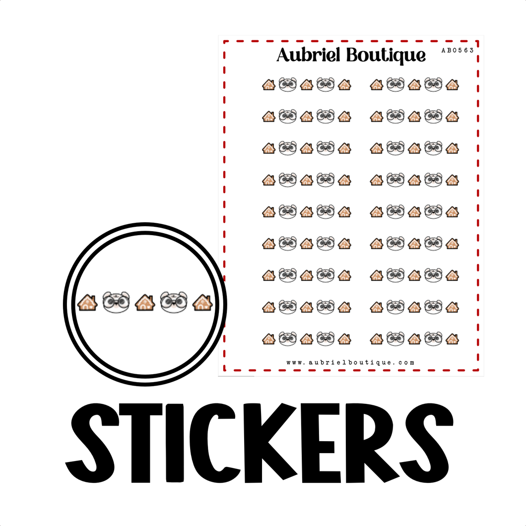 BANNER, planner stickers — AB0563