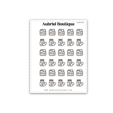 Load image into Gallery viewer, DOCTOR, bear brown, planner stickers — AB0834
