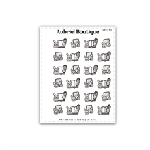 Load image into Gallery viewer, BUNNY, planner stickers — AB0854
