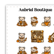 Carica l'immagine nel visualizzatore di Gallery, AUTUMN VIBES, planner stickers — AB1022
