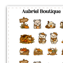Carica l'immagine nel visualizzatore di Gallery, AUTUMN VIBES, planner stickers — AB1023
