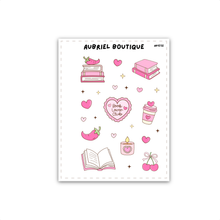 Load image into Gallery viewer, SPICY BOOKS, planner stickers — AB1032
