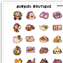 Load image into Gallery viewer, HALLOWEEN, planner stickers — AB1036
