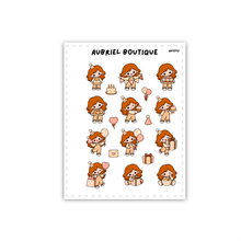 Load image into Gallery viewer, BECKY BIRTHDAY PARTY, planner stickers — AB1042
